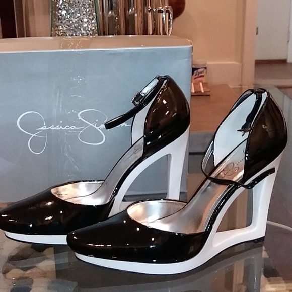Jessica Simpson Shoes - Brand New Jessica Simpson Patent Wedge